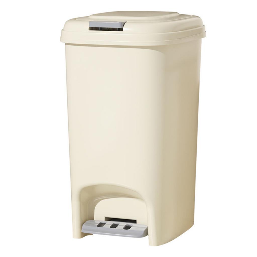 Treteimer 8,1 l Fußmülleimer mit Deckel Großes Fassungsvermögen für Küche Bad