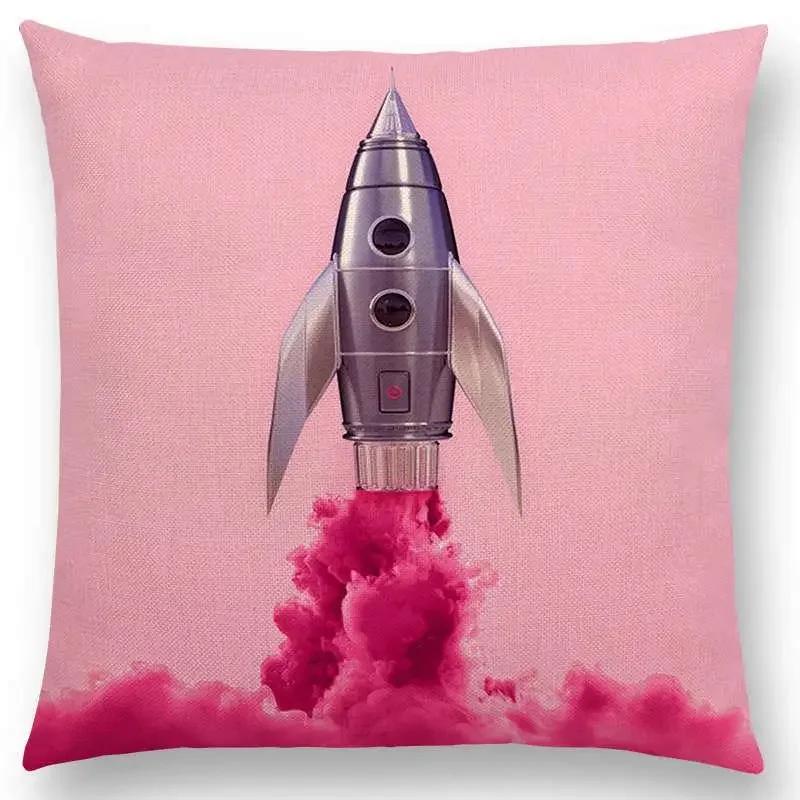 Colorful Fantasy Sexy Color Throw Pillow Cover With Short Plush Print Living Room Sofa Decoration Cushion Cover Pillow Covers