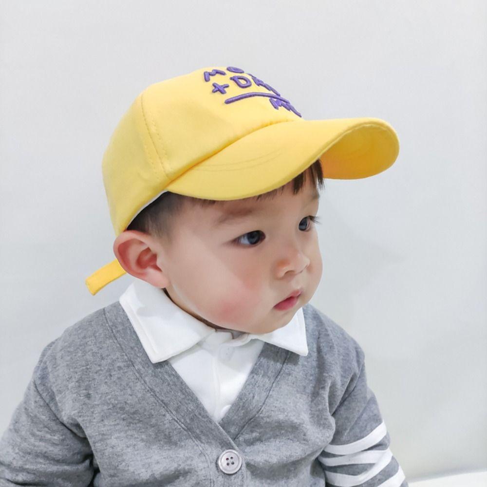 MOM+DAD=ME Embroidery Baseball Caps Cute Sunscreen Hats Fashion Children's Cap  For Boys Girls