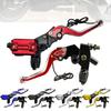 Hohe Sichtbarkeit LED Blinker Motorrad Bremskupplungsgriff Einfache Montage Aluminiumlegierung Design Für Verkehrssicherheit
