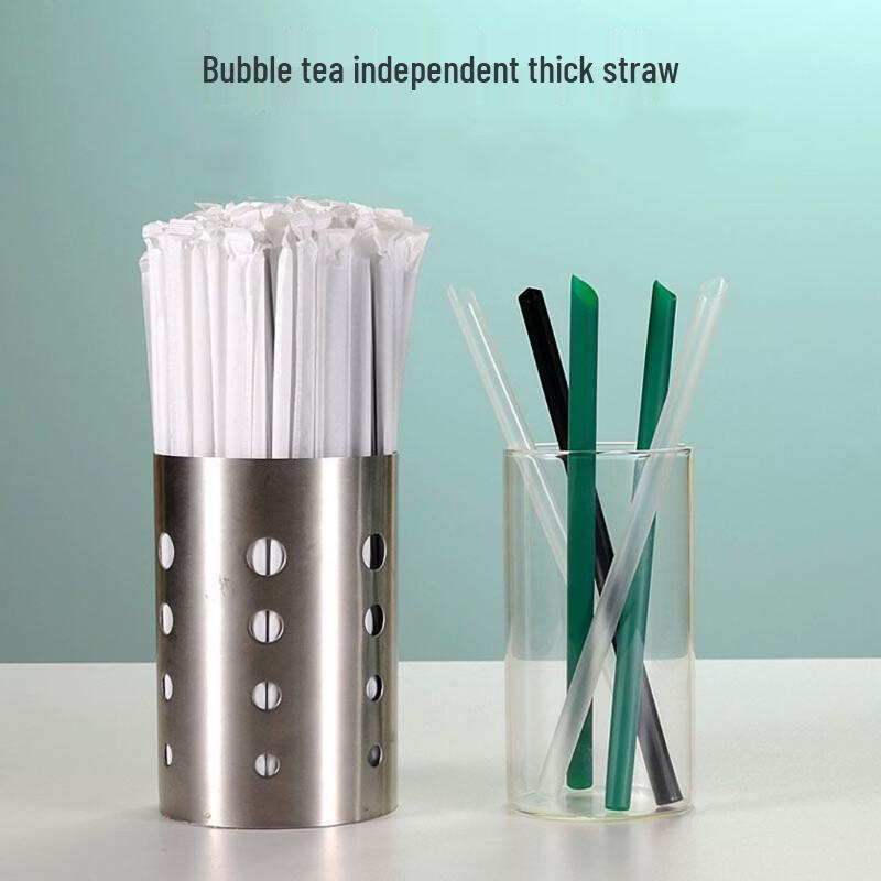 Ruhan Disposable High-Temperature Thick Transparent Straws