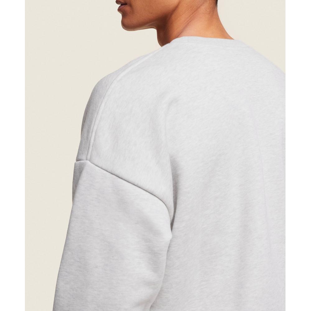 Gymshark Sportunterricht Crew Hellgrau Melange A2c3t Gchr