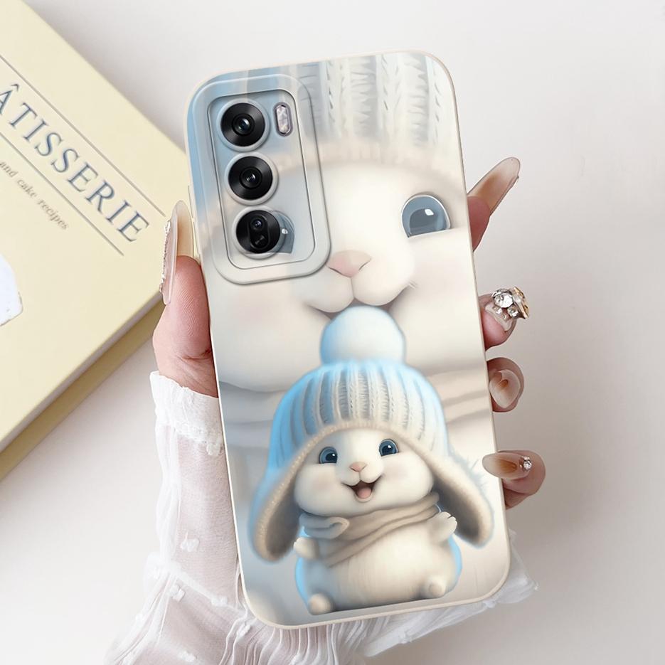 For Oppo Reno 12 Pro Case CPH2629 New Fashion Candy Painted Cover Soft TPU Matte Phone Case For Oppo Reno12 Pro 5G Fundas Bumper