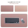 Large Double-Sided Leather Gaming Mouse Pad - High Precision, Smooth, Comfortable, Pure Color