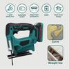 900W 21VF Cordless Jig Saw Electric Jigsaw Metal Blade with Batteries Metal Woodworking Portable Power Tool 4 Adjustable Angles