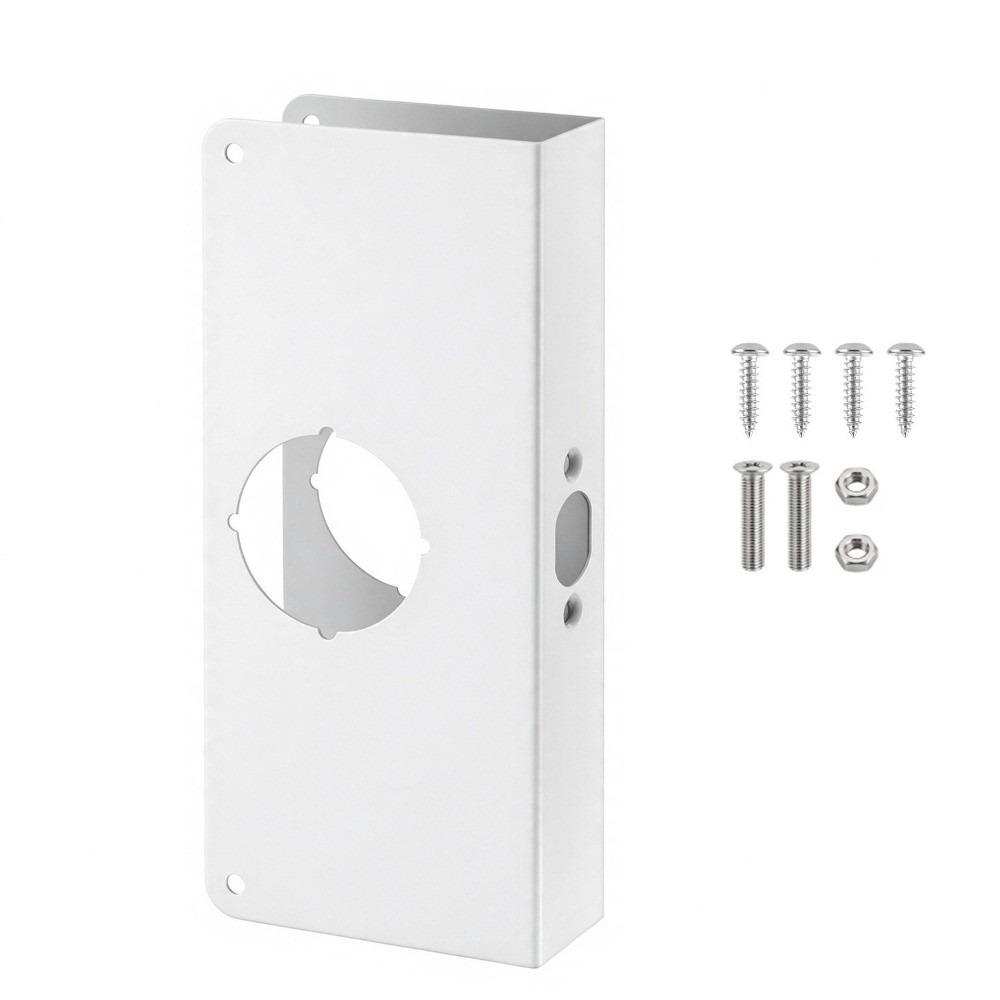 Stainless Steel Door Repair Plate Heavy Duty Lock Reinforcement Kit Door Lock Reinforcement Plate