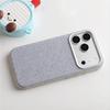 For Magsafe Business Woven Fabric Texture Phone Case For iPhone 17 Pro Max 15 16 Alloy Lens Wireless Charge Accessories Cover