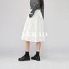 Minimalist temperament half skirt women's loose skirt umbrella skirt A-line mid skirt