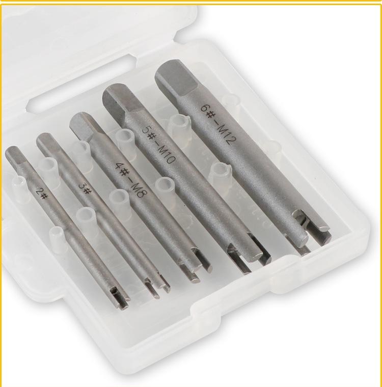 High-Strength Universal Broken Tap Remover - Manual Reverse Thread Extractor