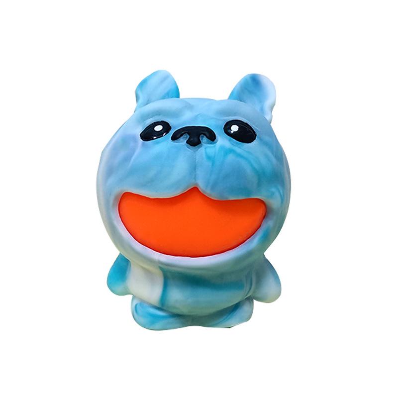 

Декомпрессионная игрушка-сжималка Бульдог - Наполненная песком ТПР Собака-молния Подарок