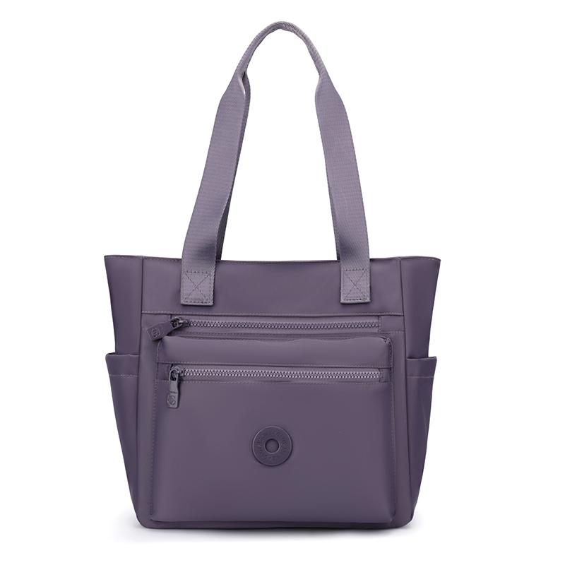 Women's Bag Multi-Color Shoulder Bag Lightweight Nylon Bag Large Capacity Multi-Pocket Handbag