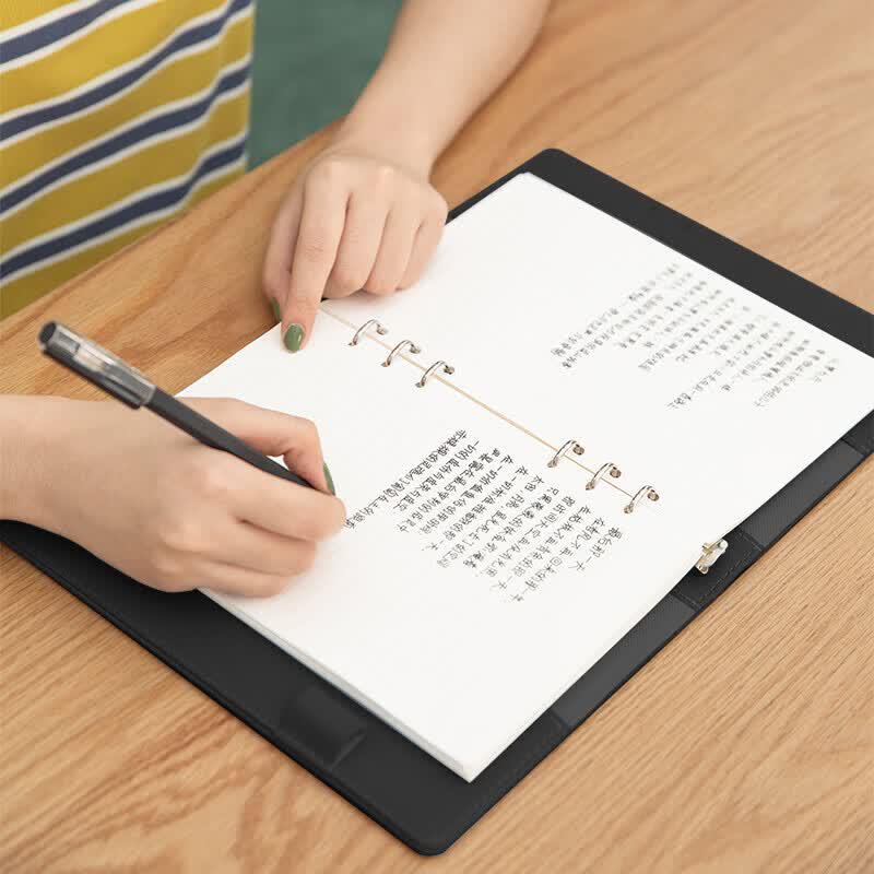 Deli A5 100-Sheet Loose-Leaf Notebook