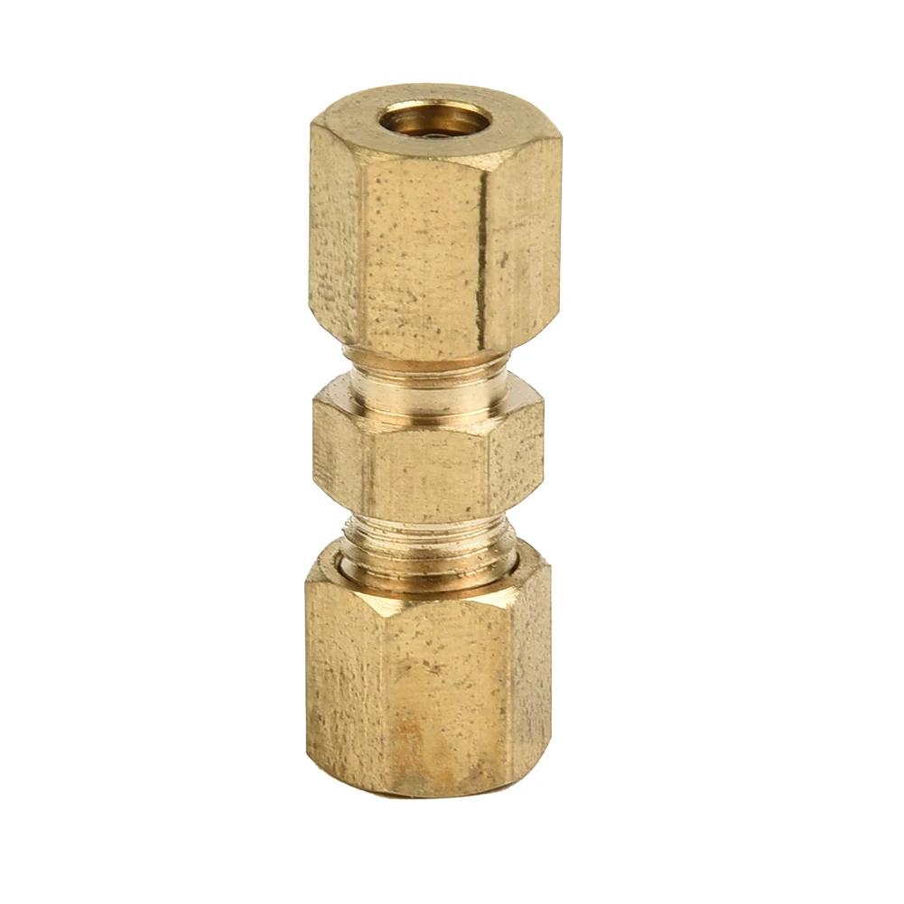 4/10PCS Universal Brake Line Connector For Brake Line Without Flaring 4.8mm 3/16 " Car Automobiles Accessories Part Set