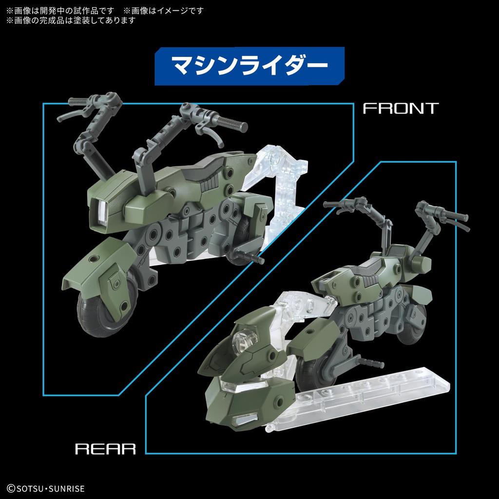 Option Parts Set Gunpla 20 Ride-On Set Plastic Model Kit