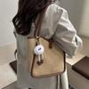Tote Bag For Women Large Capacity With Zipper Closure Daily Use Street Style
