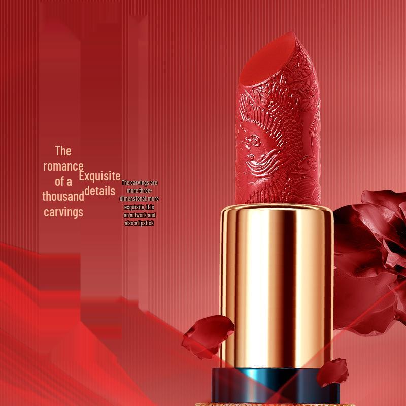 Soft Mist Carved Mattes Langanhaltendes Samt-Lippenstift-Set - Nicht verblassend, einfach aufzutragen Östlicher Lipgloss.