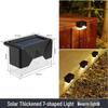 Solar-Powered Outdoor Step Light: Auto-On At Dusk
