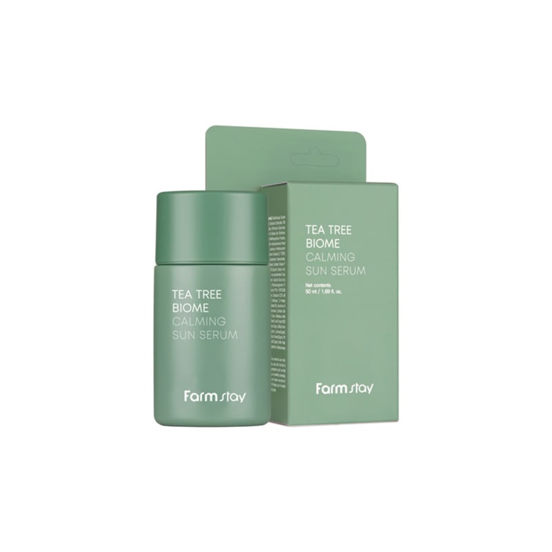 Farmstay Tea Tree Biome Calming Sun Serum 50ml