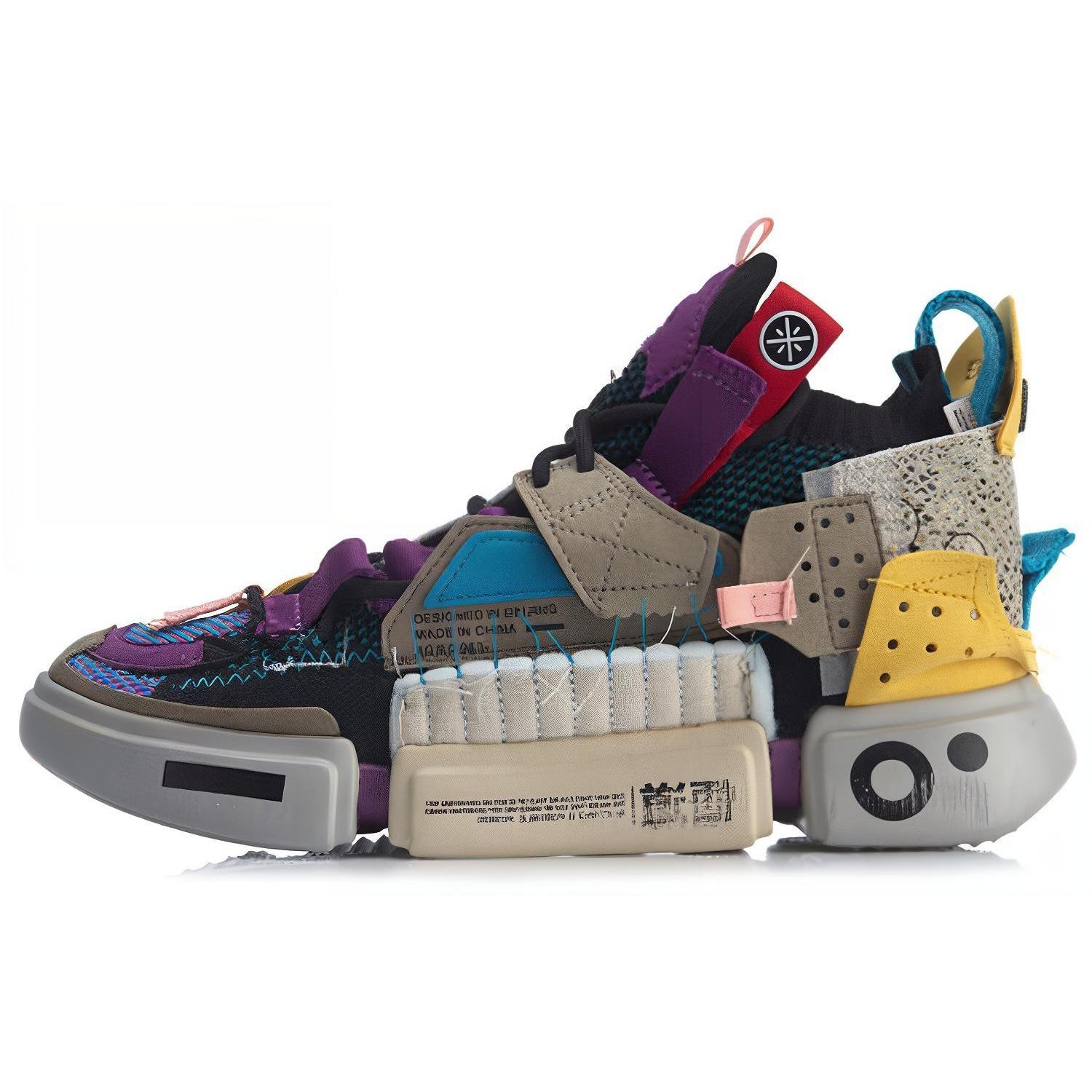 (WMNS) Li-Ning Ace Low Multicolor Grey Women s AGBQ066-1 EU 35