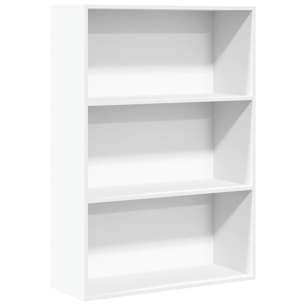 Bookshelf White 80 X 30 X 114 Cm Particleboard
