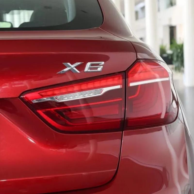 For BMW X1 X2 X3 X4 X5 X6 X7 GT Logo Rear Trunk Emblem Badge 3D ABS Chrome Black Car Sticker Decals Car Styling Accessories Tu2