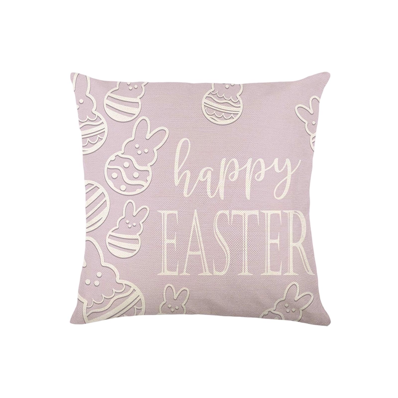 

Easter Pillowcase, 17.71 X 17.71 Inches, Winter Holiday Theme, Sofa Cushion Cover.