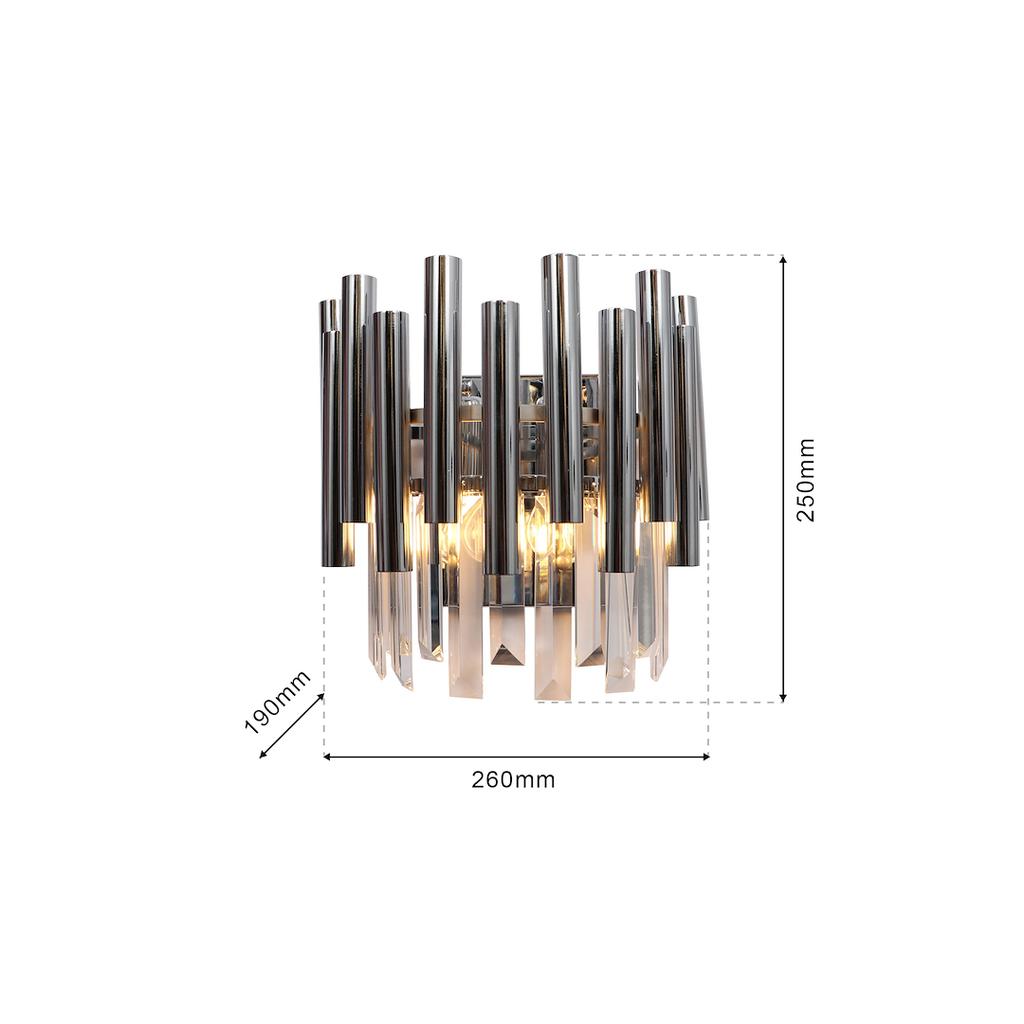 Kinkiet Madison 1 E14 Chrom Milagro Ml6936