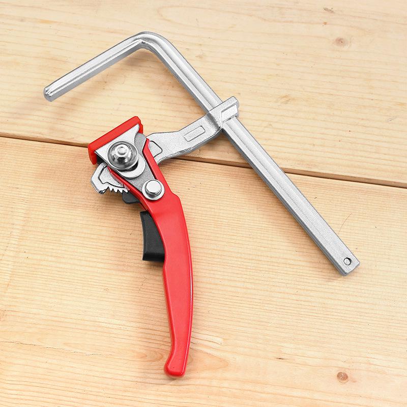 Quick Ratchet Track Clamp Compatible with Festo & Makita for Woodworking