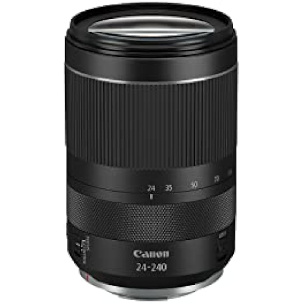 Canon RF 24-240mm F4-6.3 Has a USM Lens, Black