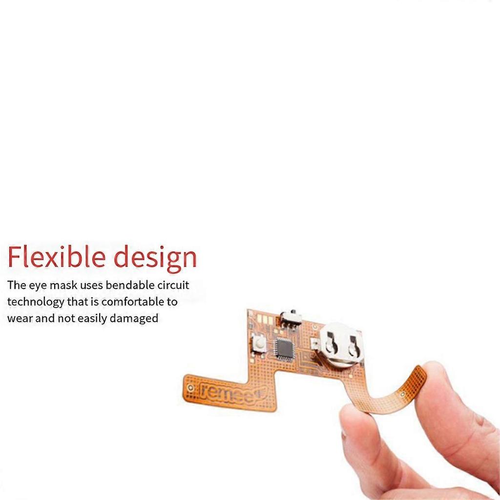 Blu 1 pz Maschera Remee per Sogni Lucidi Maschera per Occhi 3D Ombreggiante per Sonno Intelligente per il Controllo dei Sogni Lucidi, Confortevole e Adj