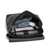 PVC Leather Bag with Cover for Men  Large Laptop Backpacks  Male Teenager Backpack  Boys  Business Bags