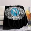 1PC SSC Napoli Patterned Flannel Blanket Suitable For All Seasons for Home Decor Warmth and Comfort Gifts Holiday Present