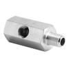 Oil Pressure Sensor Adapter NPT Tee Male to Female1 8in to M10x1.0 Turbo Supply Line Gauge Fitting