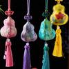 Cotton Gourd Embroidery Sachet Craft Set Easy Handmade Cultural Activity For Family Fun