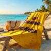Arsenal Customizable Name Beach Towel Super Soft & Absorbent Suitable for Swimming Gym Camping Yoga Vacation