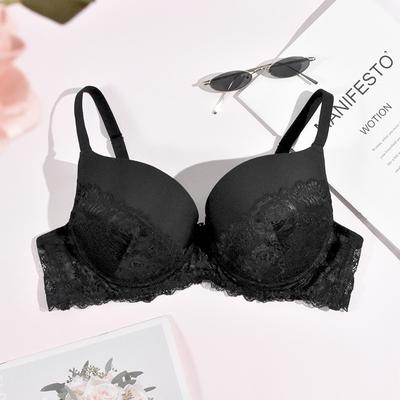 Push-up Bra for Women with Small Breasts Lace and Adjustable Anti-sagging Bra