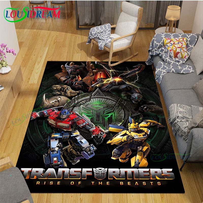 2025 Fashion 3D Cartoon Character Deform Printed Carpet Living Room Anti-Skid Area Rug Kids Bedroom Mats Yoga Mat Carpet Decor