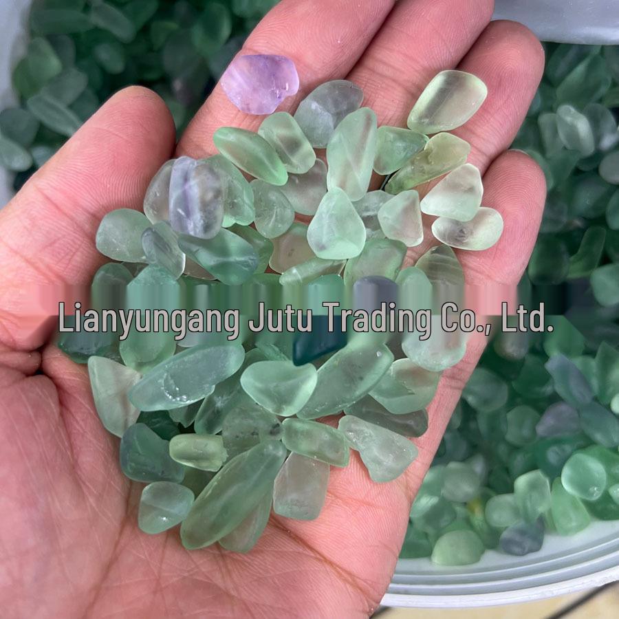 Natural Crystal Agate Jade Gemstone Ornaments for Bonsai or Fish Tanks (12-15mm)