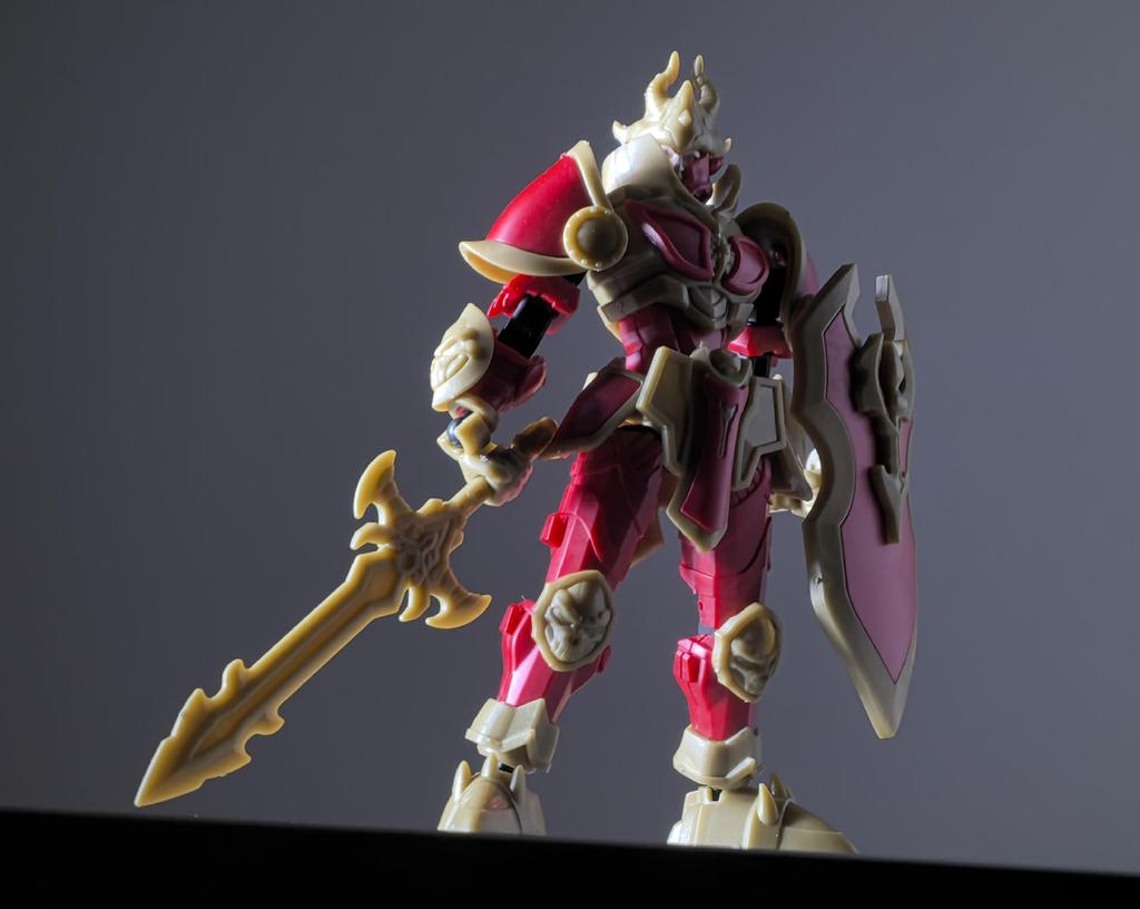 13-Joint Articulated Mecha Figure: 3D Toy Armor for Kids' Creative Assembly