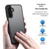 Skin-Feel Matte Phone Case for Samsung A17, A07, A27, A56 - Full Coverage & Transparent Back Cover