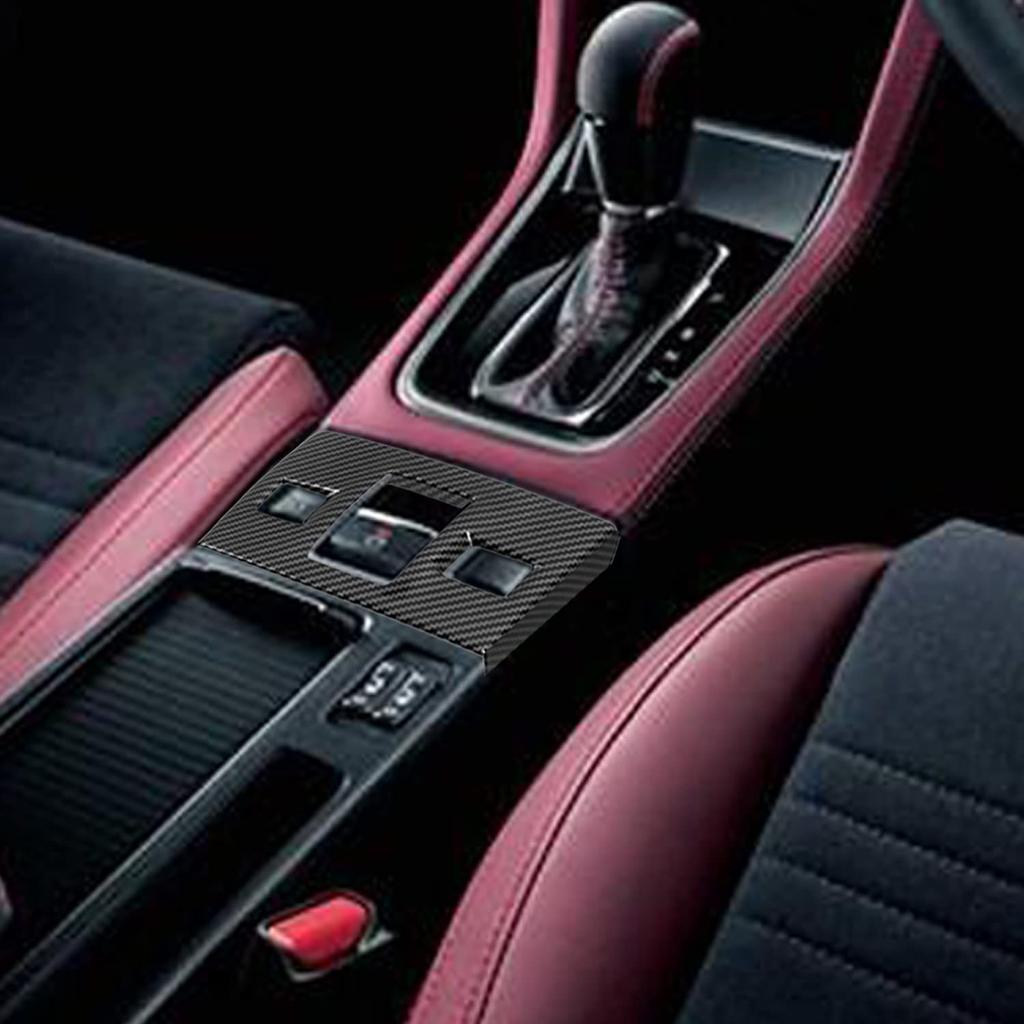 Carbon Fiber Console Switch Panel Gear Shift Stickers for Subaru WRX WRX and VM4 Models Japan Spec Custom Accessory Set of 2 [HIGH FLYING] & S4, VAG,