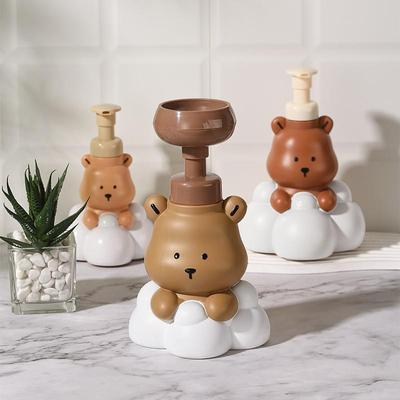 Koreanischer Mousse-Schaumspender mit großem Fassungsvermögen für Handseife, Shampoo, Duschgel & Lotion