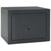 Sicherheitsbox mit Schloss Dunkelgrau 23 x 17 x 17 cm Stahl