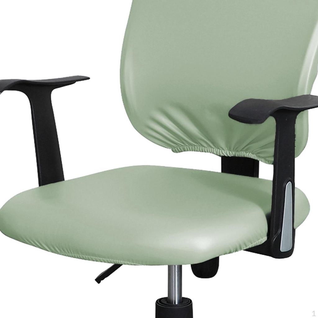 Office Chair Cover Stretch Removable Rotating Protector Waterproof Oilproof Computer Desk