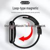 Magnetic Silicone Folding Buckle Band for Apple Watch & iWatch 6/7/8/9/10/SE/Ultra 2
