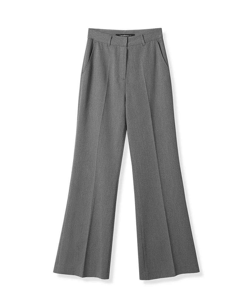 AVANDRESS Line Bootscut Slacks Khaki