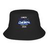 Unisex LYKN Who Says Bucket Hat ThamePo Series Personality Fisherman Hats Summer Vintage Vacation Caps Hip Hop Printed Sun Hat