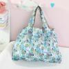 Cute Cartoon Eco-friendly Large Capacity Lightweight Shoulder Shopping Bag