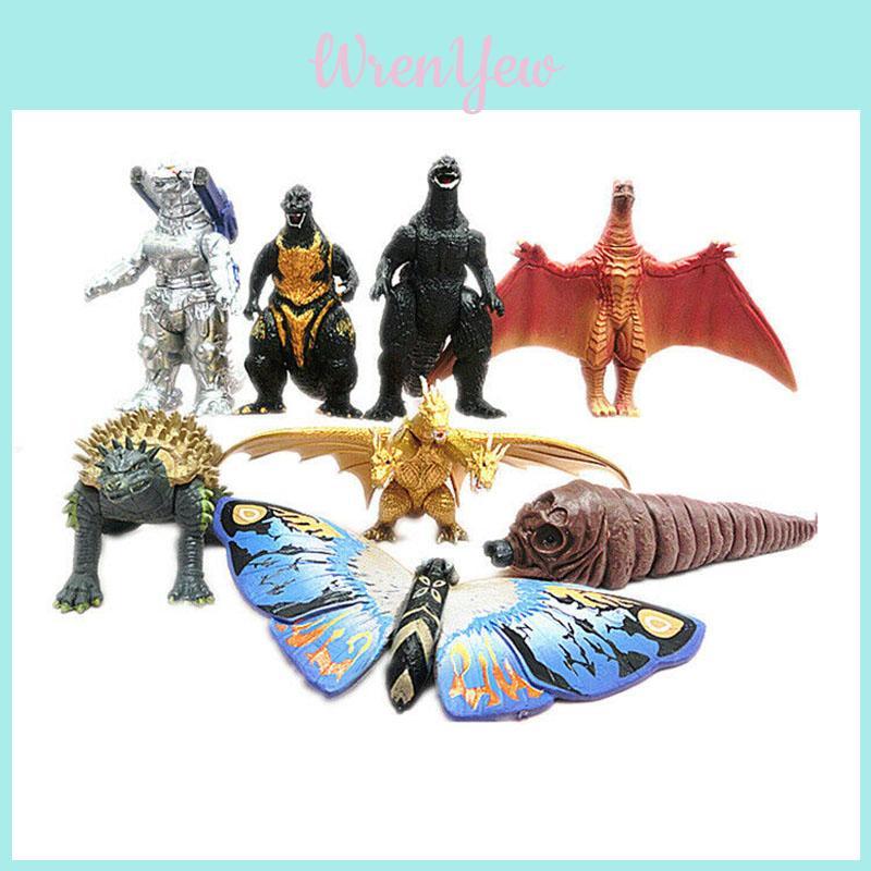 Superior 8pcs Godzilla 2 King Of The Monsters Action Figure Toy Pvc Doll For Kids Gift And Decor