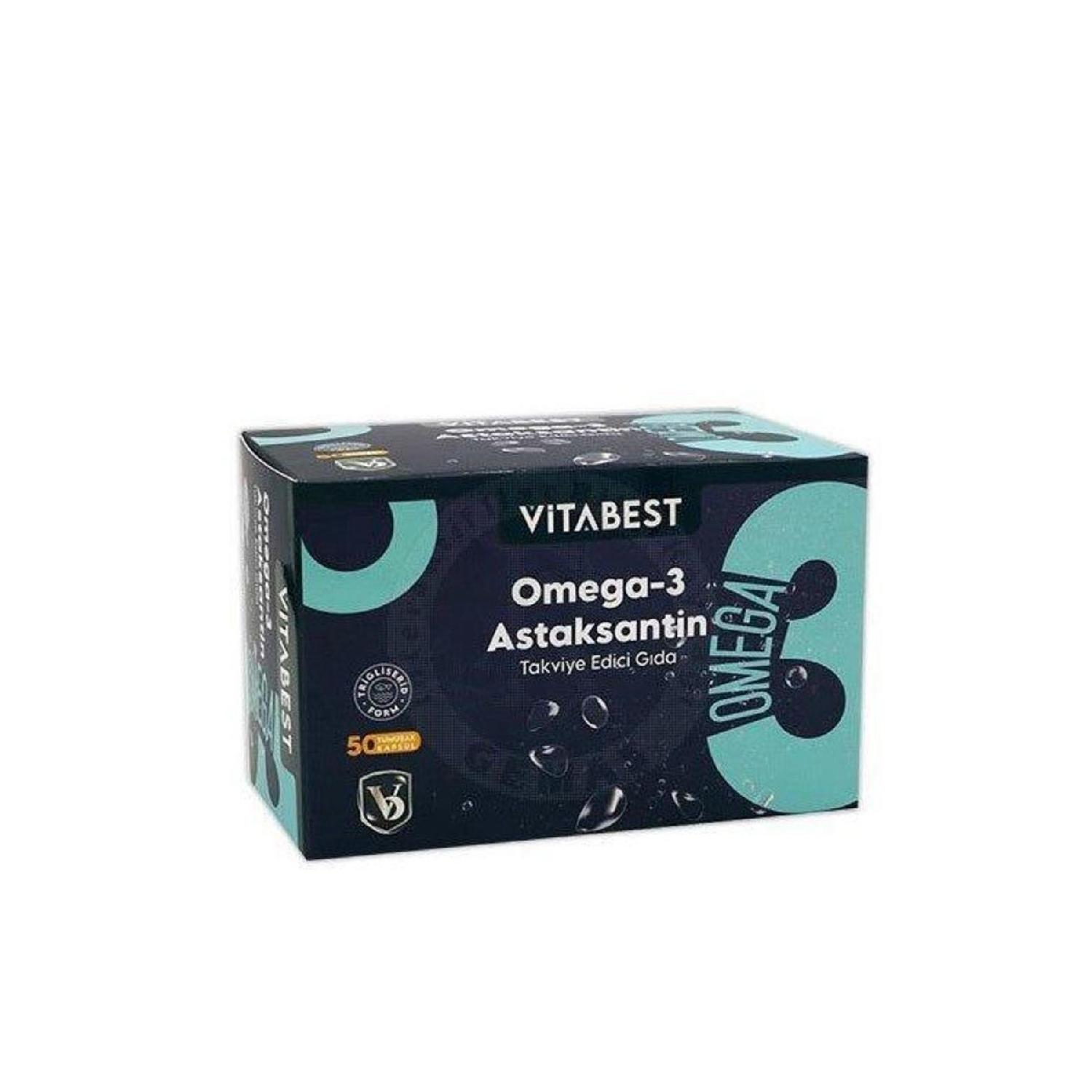 

Omega 3 Astaxantin 50 Capsules